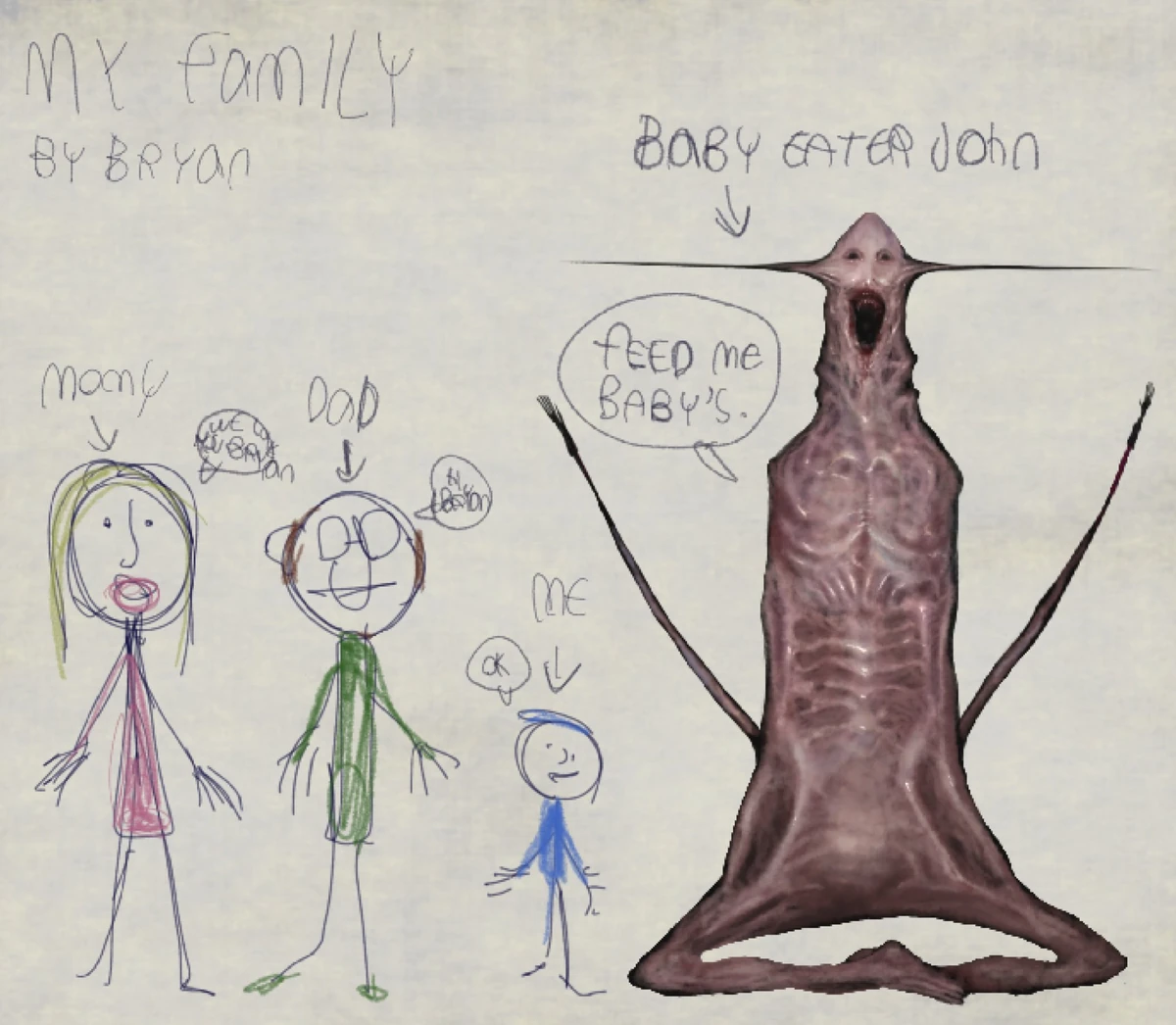 Baby Eater John | Doctor Nowhere Creatures Wiki | Fandom
