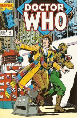 Marvel doctor who issue 4