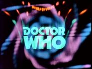 Doctor Who logo Pertwee logo