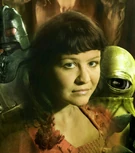 Эримем Актриса: Кэролайн Моррис Сведения: Некоронованная фараон Древнего Египта, путешествовавшая с Пятым Доктором и Пери Браун. Осталась на планете Пеладон, где вышла замуж за короля Пеллеаса.