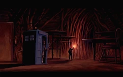 ТАРДИС прибывает в Дом Лангбэрроу