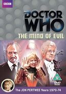 Doctor Who The Mind of Evil DVD Region 2 UK cover
