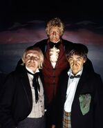 The Three Doctors - behind the scenes (4)