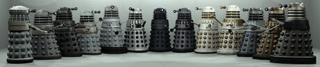 Every dalek drone ever by librarian bot-d5fqdkr