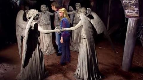 The Weeping Angels attack! Blink Doctor Who