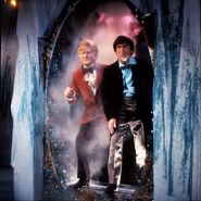 The Three Doctors - behind the scenes (8)