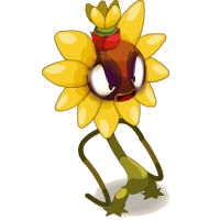 Ausgehungertes Sonnenblümchen