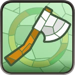 Holzfäller stilisiert