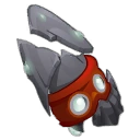 Broken Masked Avenger Mask