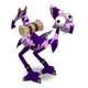 Dragopavo ciruela e índigo