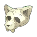 Yokai Snowfoux Skull