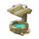 Bamboo Drinking Trough