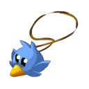 Blue Piwi Amulet