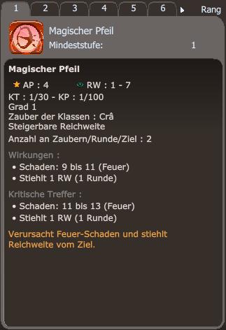 Magischer Pfeil