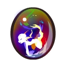 Large Twirling Multicoloured Fairywork