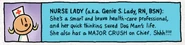 DM11 Nurse Lady Bio.png (70 KB) Official description from Dog Man: Twenty Thousand Fleas Under The Sea
