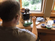 Dav Pilkey Working in his Studio[9]