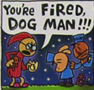 Mayor yells at Dog Man for being fired