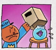 Chief reveals that the mysterious thief is actually Flippy who controls his mind with Supa Brain Dots