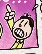 Kinney at the end of Dog Man: Big Jim Begins