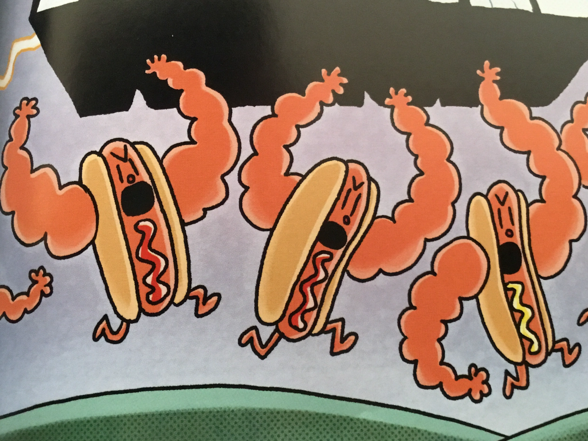 hot dog robot