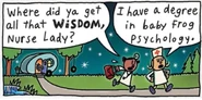 ED5BBAD3-2F2C-47B4-964D-A34C67CF7EAC.jpeg (126 KB) Nurse Lady states that she has a degree in Baby Frog Psychology