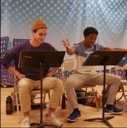 Tour Cast Rehearsing (above, and next 6)