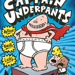 Captain underpants book cover discount