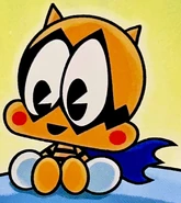 Li'l Petey (As The Firecracker Kid) under the effects.