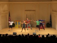 Members of the original cast at the Library of Congress National Book Festival