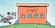 C.O.P.S Building in Brawl of the Wild.