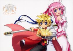 Dog days - Millhiore y Shinku  Dog days anime, Anime, Dog days