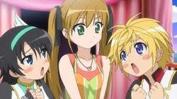 Dog Days-Season 3-Sink, Nanami, Becky, and Shaul