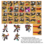 Sprites from Klonoa Heroes