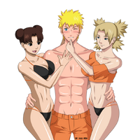 Point commission naruto s girls by hau ren-d5cb9em