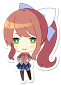 Monika (Doki Doki Literature Club), Wiki Dynami Battles