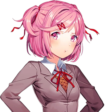 Natsuki Ddlc Doki Doki Literature Club Wiki Fandom - roblox id sayori ddlc death