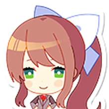 Sprites Monika Doki Doki Literature Club Wiki Fandom