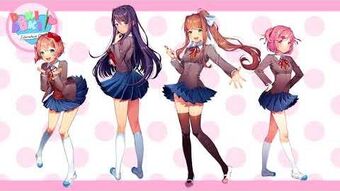 In Game Music Doki Doki Literature Club Wiki Fandom - get out of my head ddlc roblox id