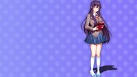 DDLC Plus Understanding 1 New Yuri Polka Dot BG PlayForAll2021.jpg