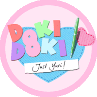 DDLC Mod Just Yuri Logo.gif