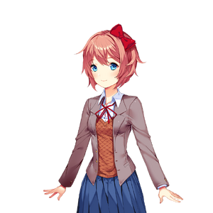 Sprites Sayori Doki Doki Literature Club Wiki Fandom