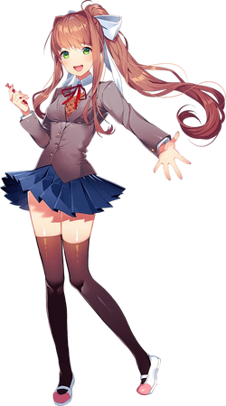 View Fullsize Monika Image - Ddlc Monika After Story, png