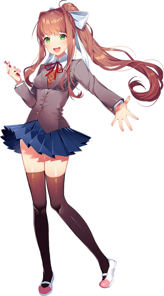 Monika (DDLC) | Doki Doki Literature Club Wiki | Fandom