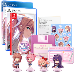 Doki Doki Literature Club Plus! Premium Physical Edition – Serenity Forge  Store