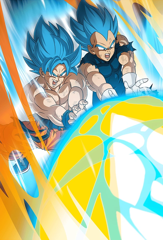 Dernier Atout Combiné Son Goku Super Saiyan Divin SS & Vegeta Super Saiyan Divin SS Wiki