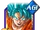 Extrême dimension divine - Son Goku Super Saiyan divin SS