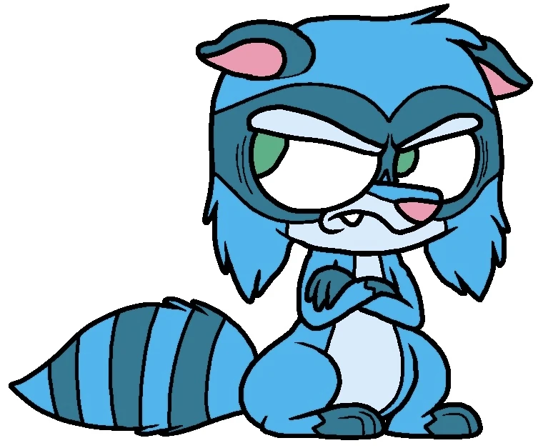 Grouchy Old Raccoon | Dolly and Collin Wiki | Fandom
