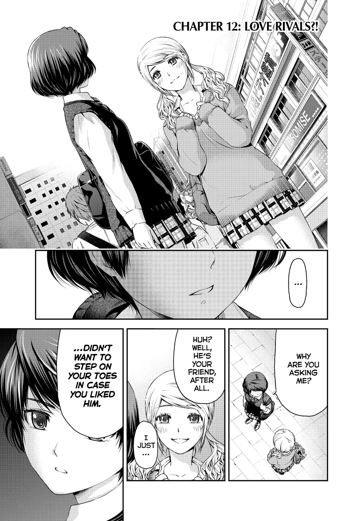 Manga Domestic na Kanojo  Manga love, Manga, Manga pages