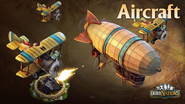 The new type of Industrial Age units is the Aircraft; can be used to destroy units and buildings from above.